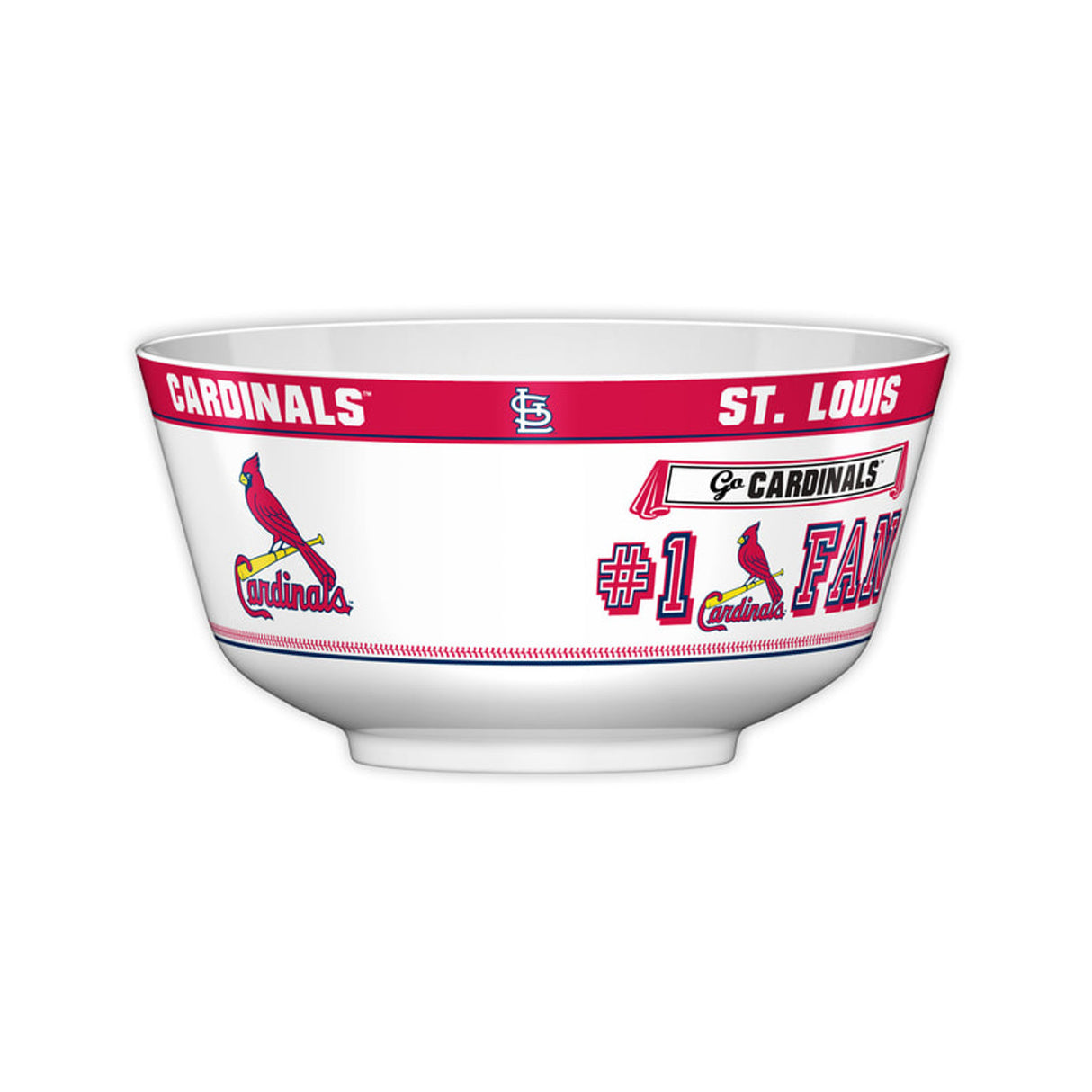 Fremont Die St. Louis Cardinals All Star Party Bowl Fan Gear MLB St. Louis Cardinals