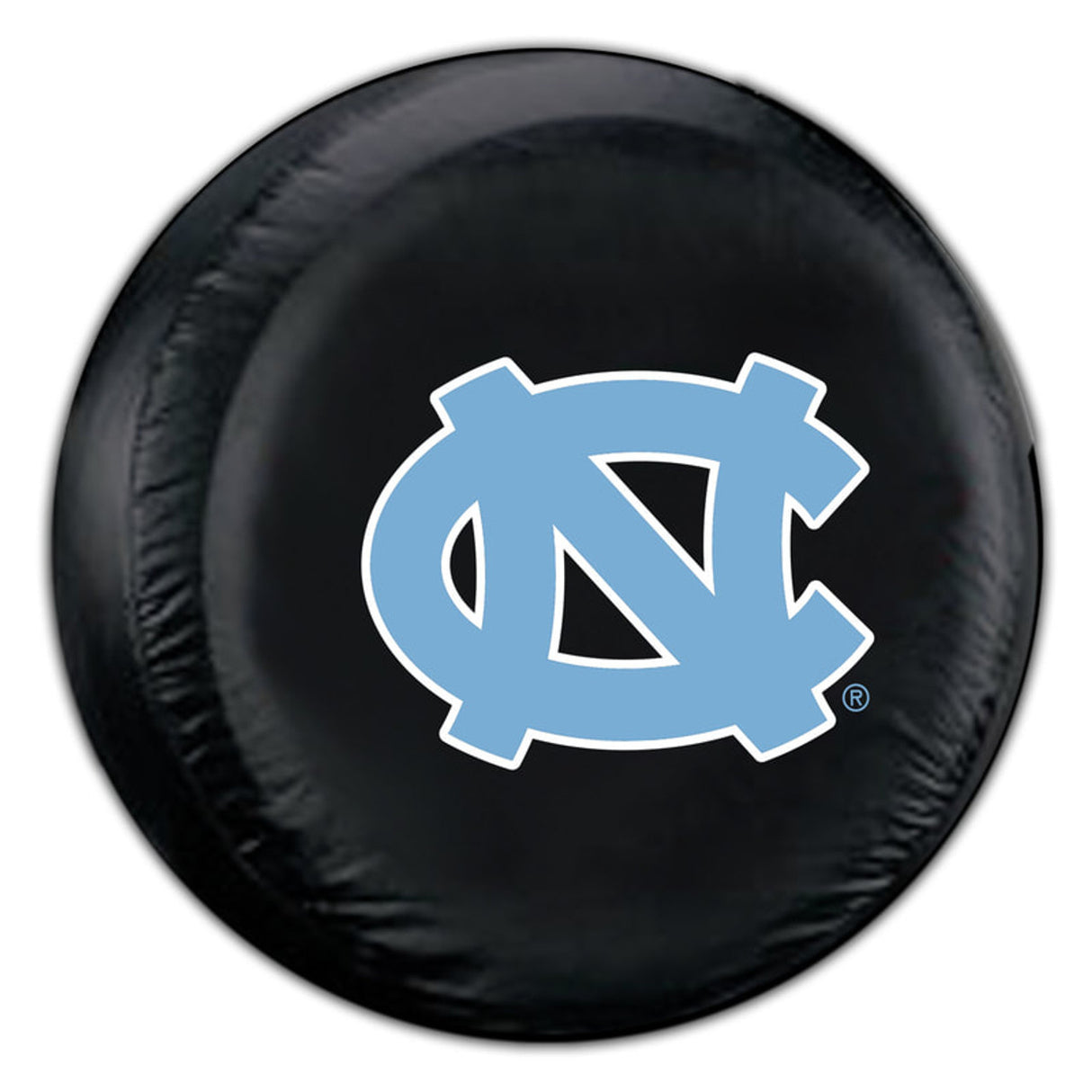 Fremont Die North Carolina Tar Heels Black Tire Cover Size Large Fan Gear NCAA North Carolina Tar Heels