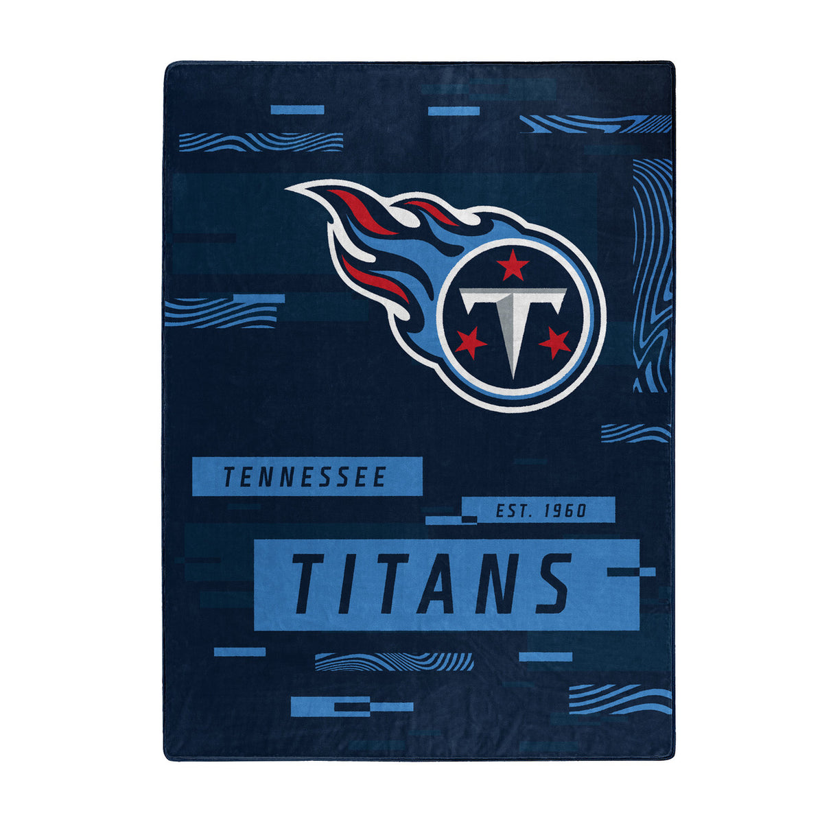 Northwest Company Tennessee Titans Raschel Digitize Design Blanket 60x80 Fan Gear NFL Tennessee Titans