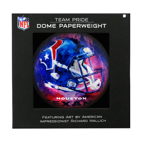 Sporticulture Houston Texans Domed Paperweight Fan Gear NFL Houston Texans