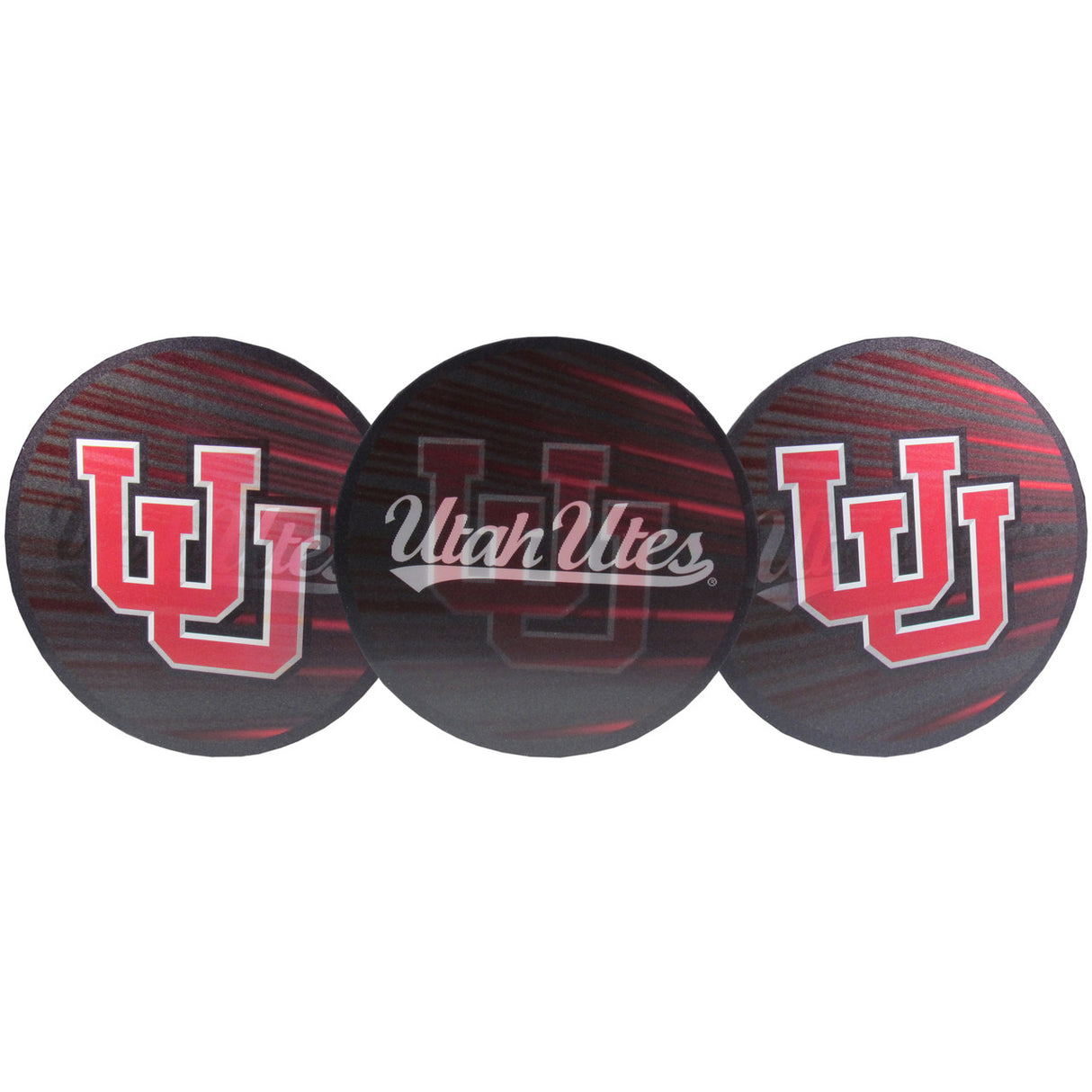 Siskiyou Utah Utes Lenticular Decal Fan Gear NCAA Utah Utes