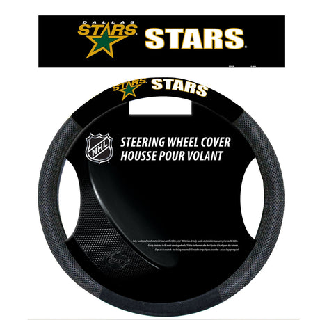 Fremont Die Dallas Stars Steering Alternate Mesh Steering Wheel Cover Fan Gear NHL Dallas Stars