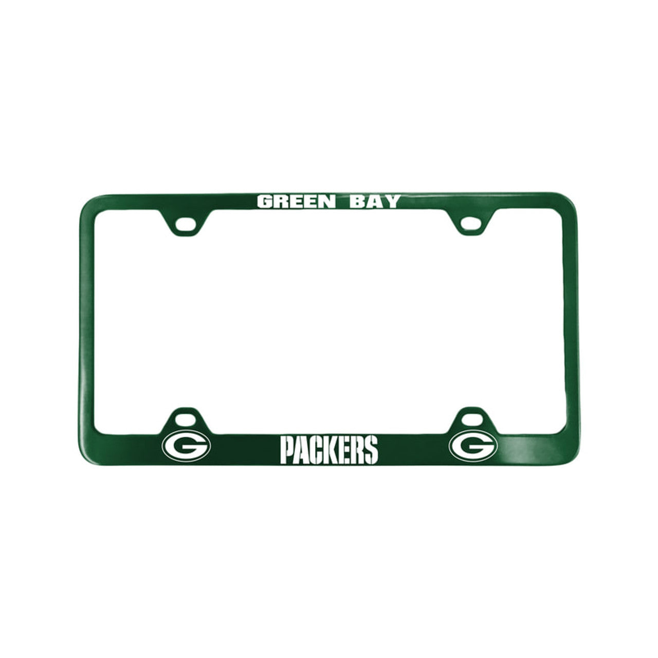 Fremont Die Green Bay Packers Green Laser Cut License Plate Frame Fan Gear NFL Green Bay Packers