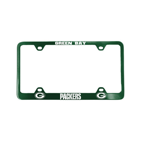 Fremont Die Green Bay Packers Green Laser Cut License Plate Frame Fan Gear NFL Green Bay Packers