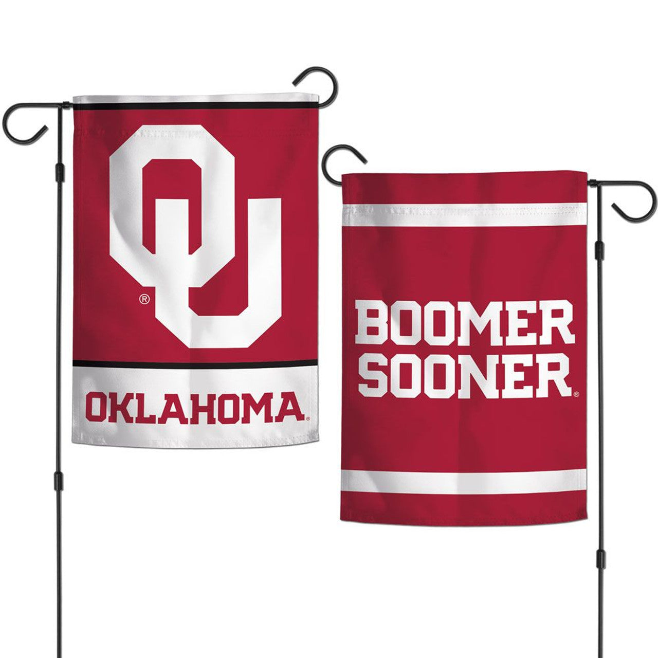 Wincraft Oklahoma Sooners 2 Sided Garden Style Flag 12x18 Fan Gear NCAA Oklahoma Sooners