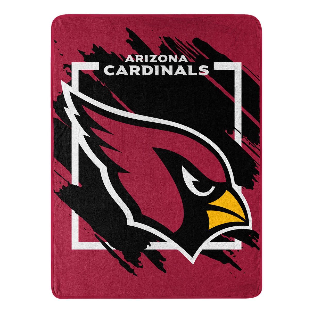 Northwest Company Arizona Cardinals Micro Raschel Dimensional Design Blanket 46x60 Fan Gear NFL Arizona Cardinals