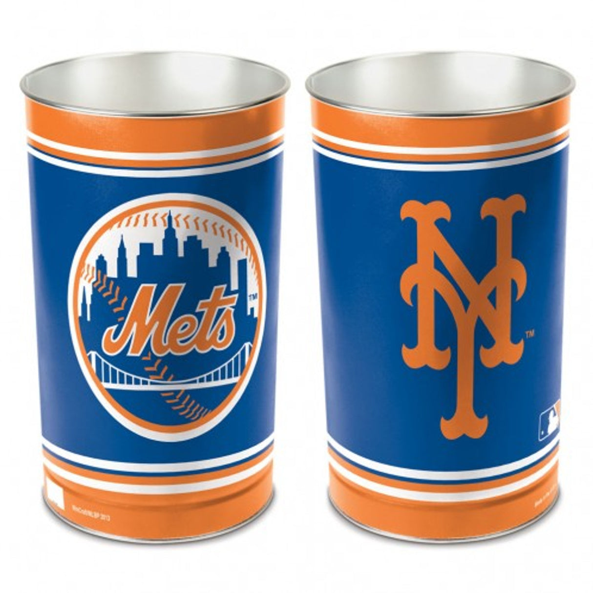 Wincraft New York Mets 15 Inch Wastebasket Fan Gear MLB New York Mets