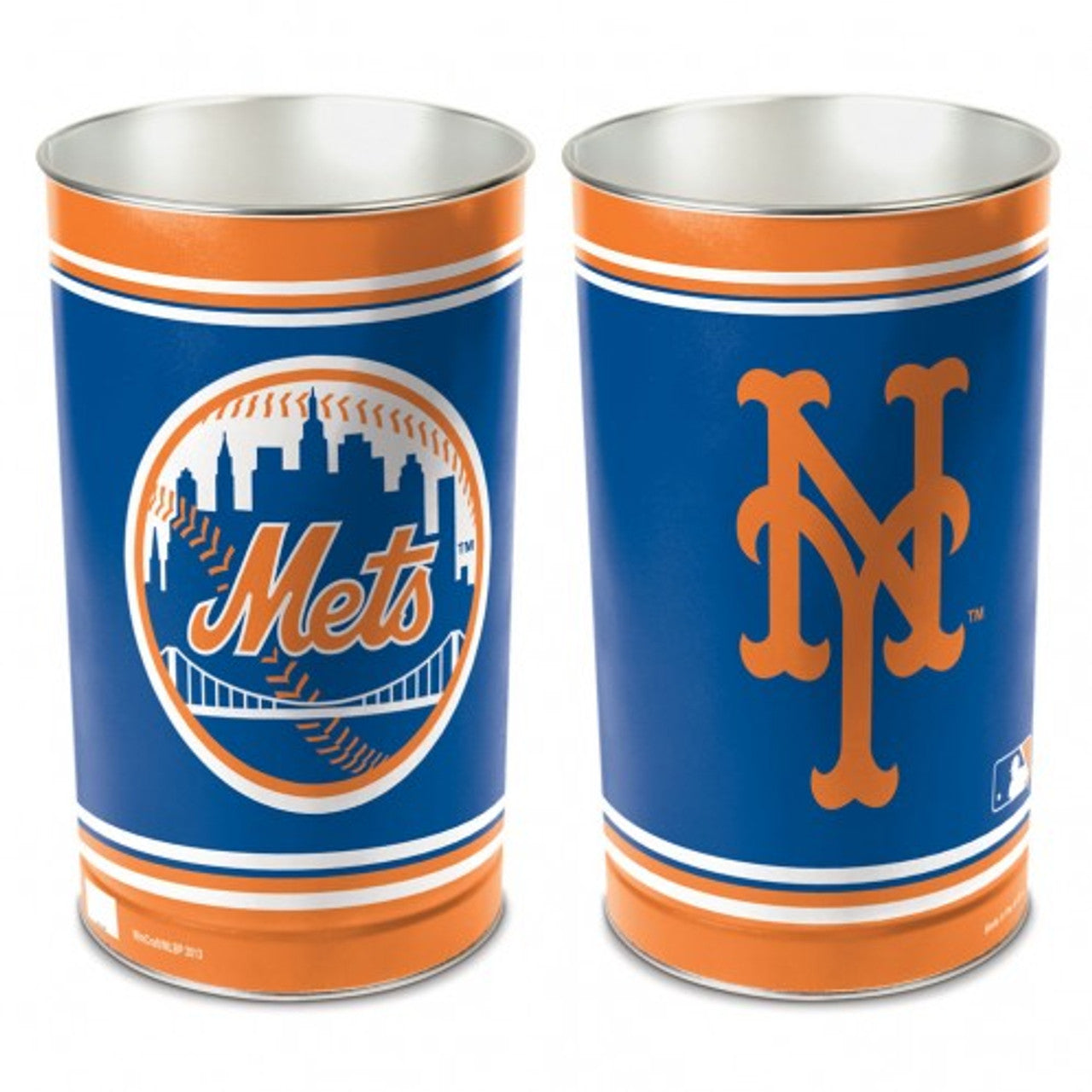 Wincraft New York Mets 15 Inch Wastebasket Fan Gear MLB New York Mets