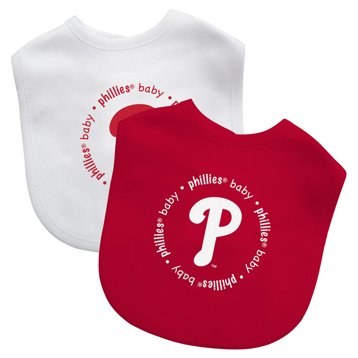 Masterpieces Puzzle Company Philadelphia Phillies 2 Pack Baby Bib Fan Gear MLB Philadelphia Phillies