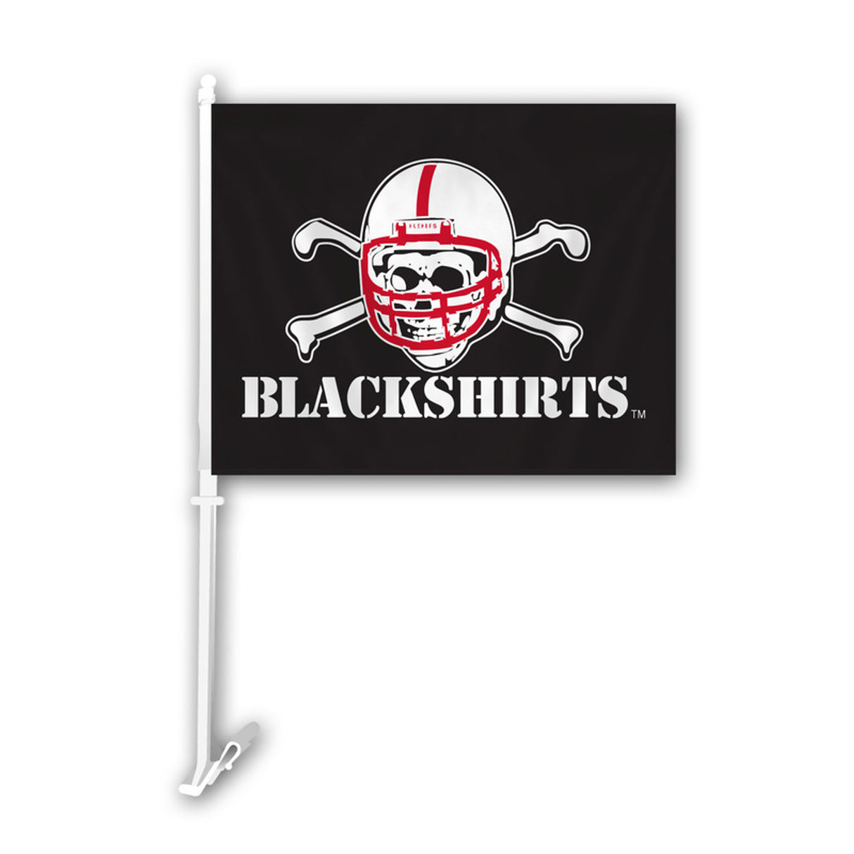 Fremont Die Nebraska Cornhuskers Blackshirts Design Car Style Flag Fan Gear NCAA Nebraska Cornhuskers