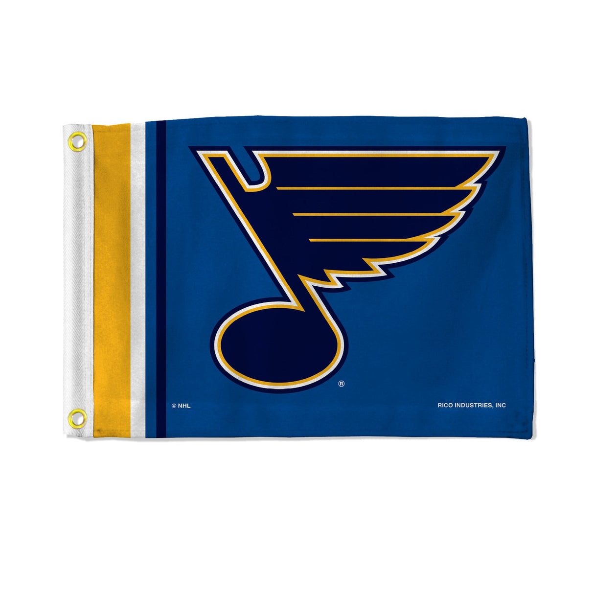 Rico Industries St. Louis Blues Striped Utility Flag 12x17 Fan Gear NHL St. Louis Blues