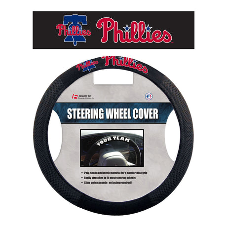 Fremont Die Philadelphia Phillies Alternate Style Mesh Steering Wheel Cover Fan Gear MLB Philadelphia Phillies
