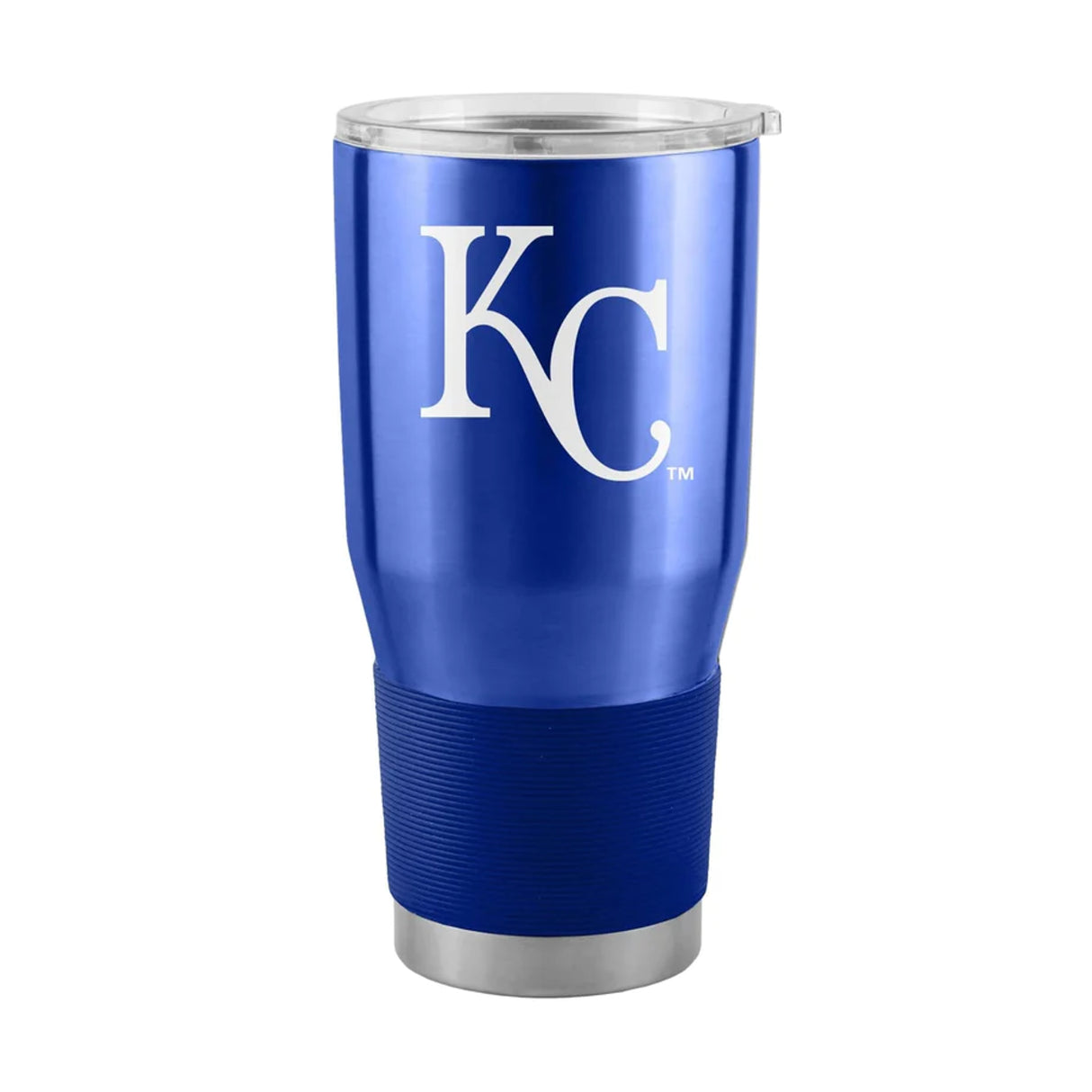 Logo Brands Kansas City Royals 30oz Stainless Steel Travel Tumbler Fan Gear MLB Kansas City Royals