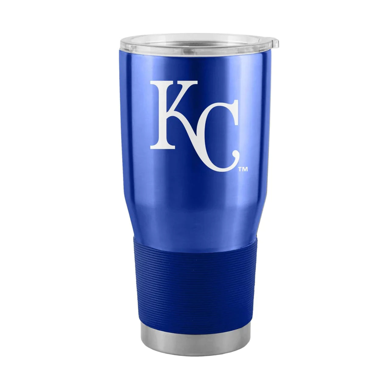 Logo Brands Kansas City Royals 30oz Stainless Steel Travel Tumbler Fan Gear MLB Kansas City Royals