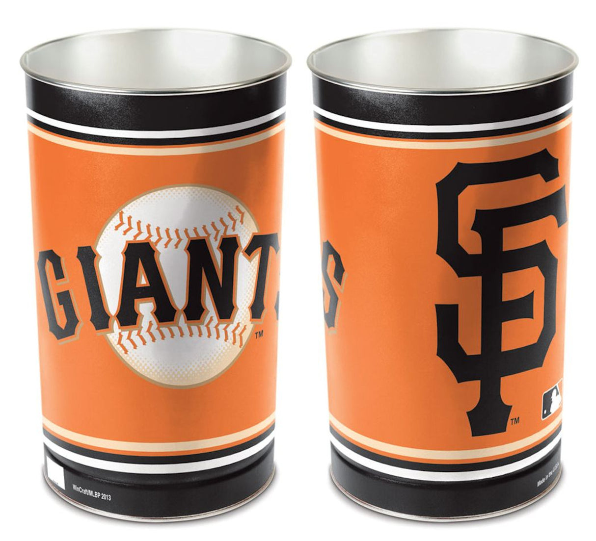 Wincraft San Francisco Giants 15 Inch Wastebasket Fan Gear MLB San Francisco Giants
