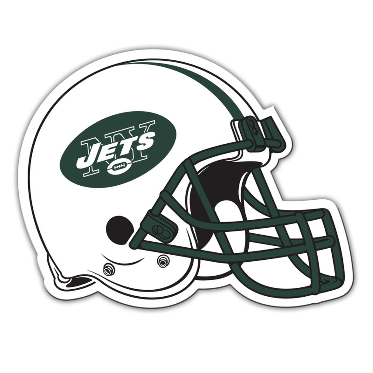 Fremont Die New York Jets 8 Inch Car Style Magnet Fan Gear NFL New York Jets