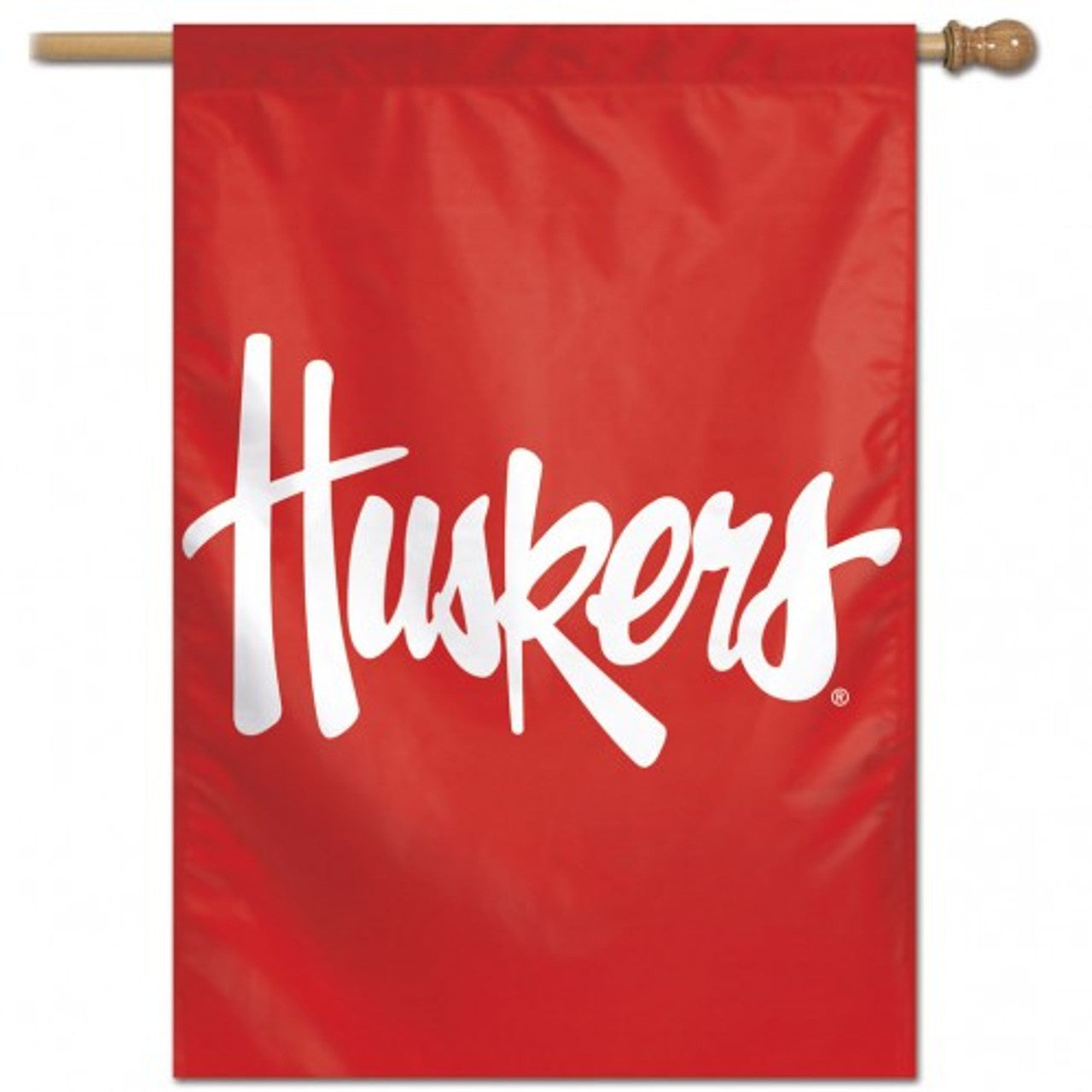 Wincraft Nebraska Cornhuskers Vertical Logo Banner 28x40 Fan Gear NCAA Nebraska Cornhuskers