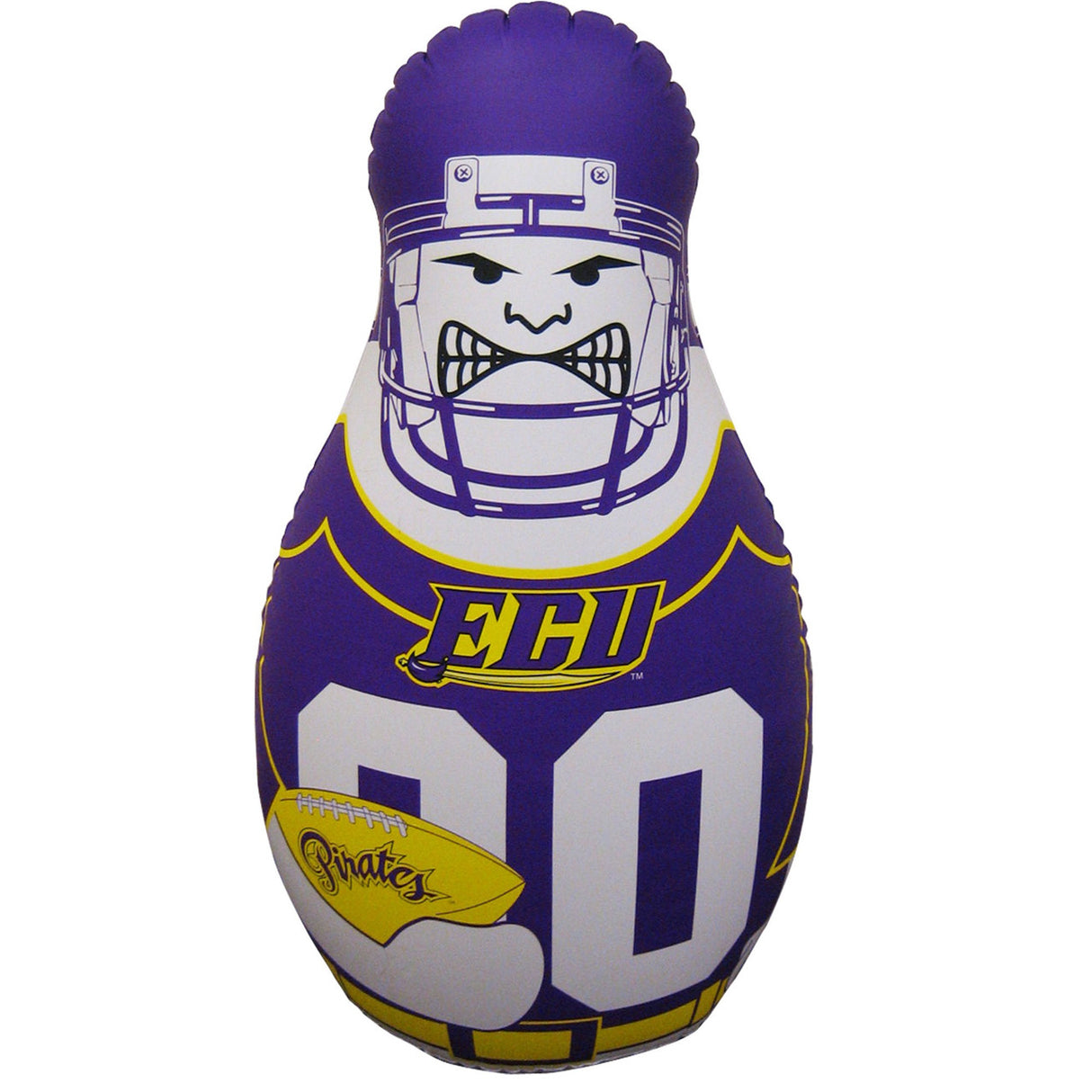 Fremont Die East Carolina Pirates Tackle Buddy Punching Bag Fan Gear NCAA East Carolina Pirates