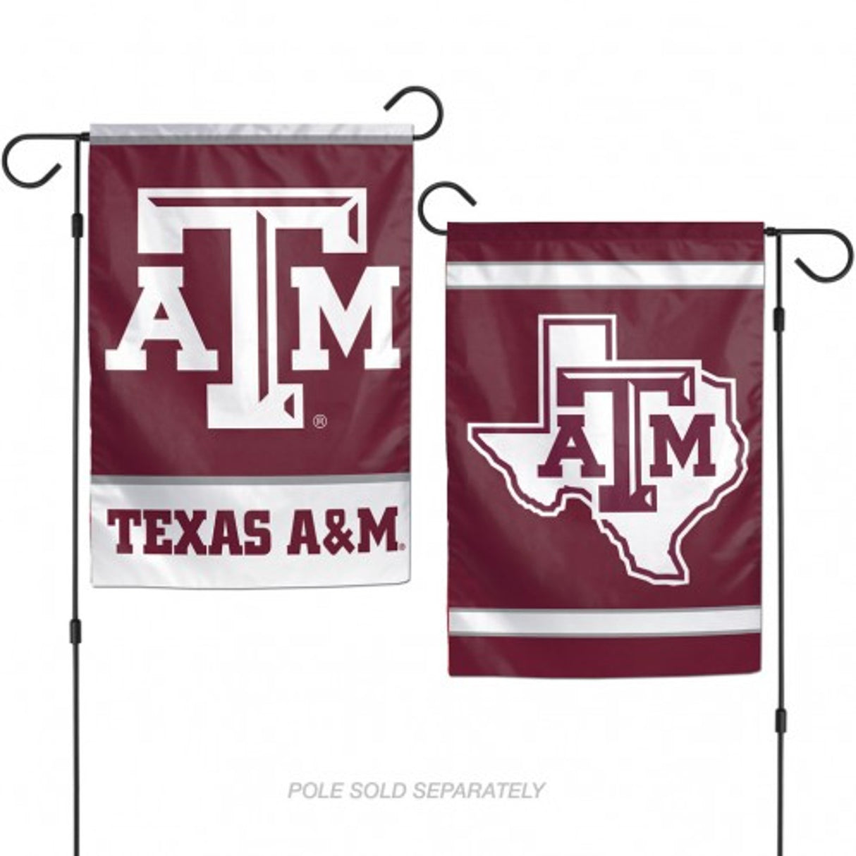 Wincraft Texas A&M Aggies 2 Sided Garden Style Flag 12x18 Fan Gear NCAA Texas A&M Aggies