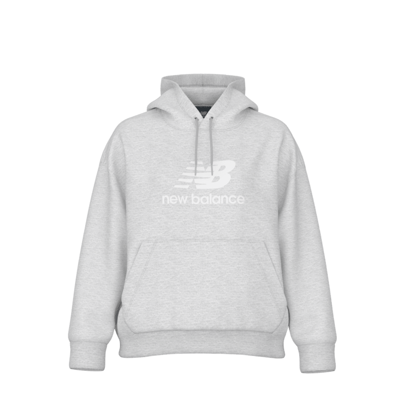 New Balance Women's Sport Essentials French Terry Logo Hoodie Womens Apparel Sweatshirts & Fleece