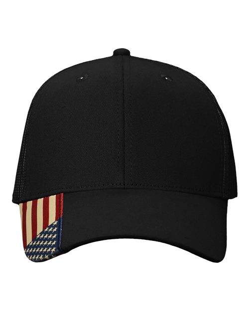 Kati USA Flag Mesh Cap Unisex Accessories Hats & Caps