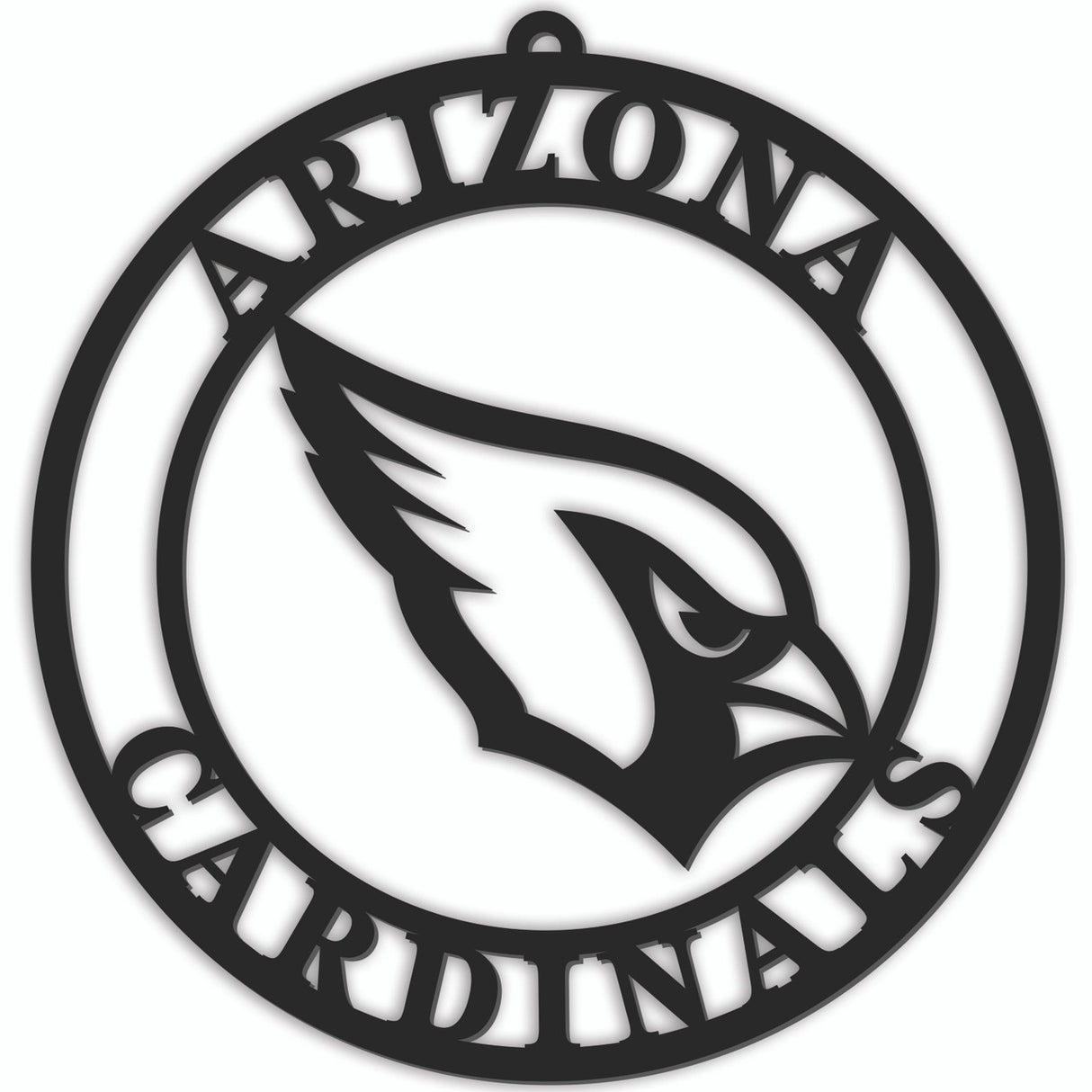 Fan Creations Arizona Cardinals 16 Inch Door Sign Hanger Fan Gear NFL Arizona Cardinals