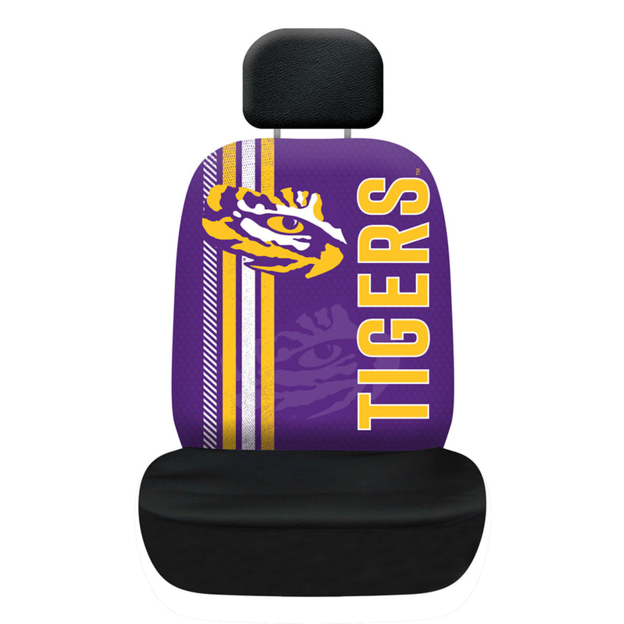 Fremont Die LSU Tigers Rally Design Seat Cover Fan Gear NCAA LSU Tigers