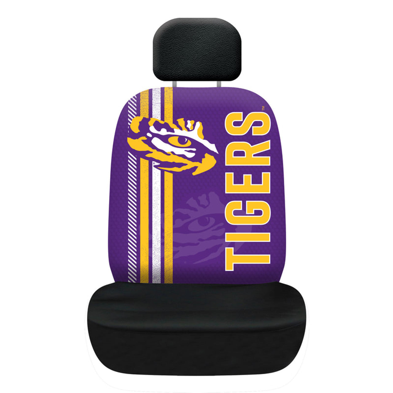 Fremont Die LSU Tigers Rally Design Seat Cover Fan Gear NCAA LSU Tigers