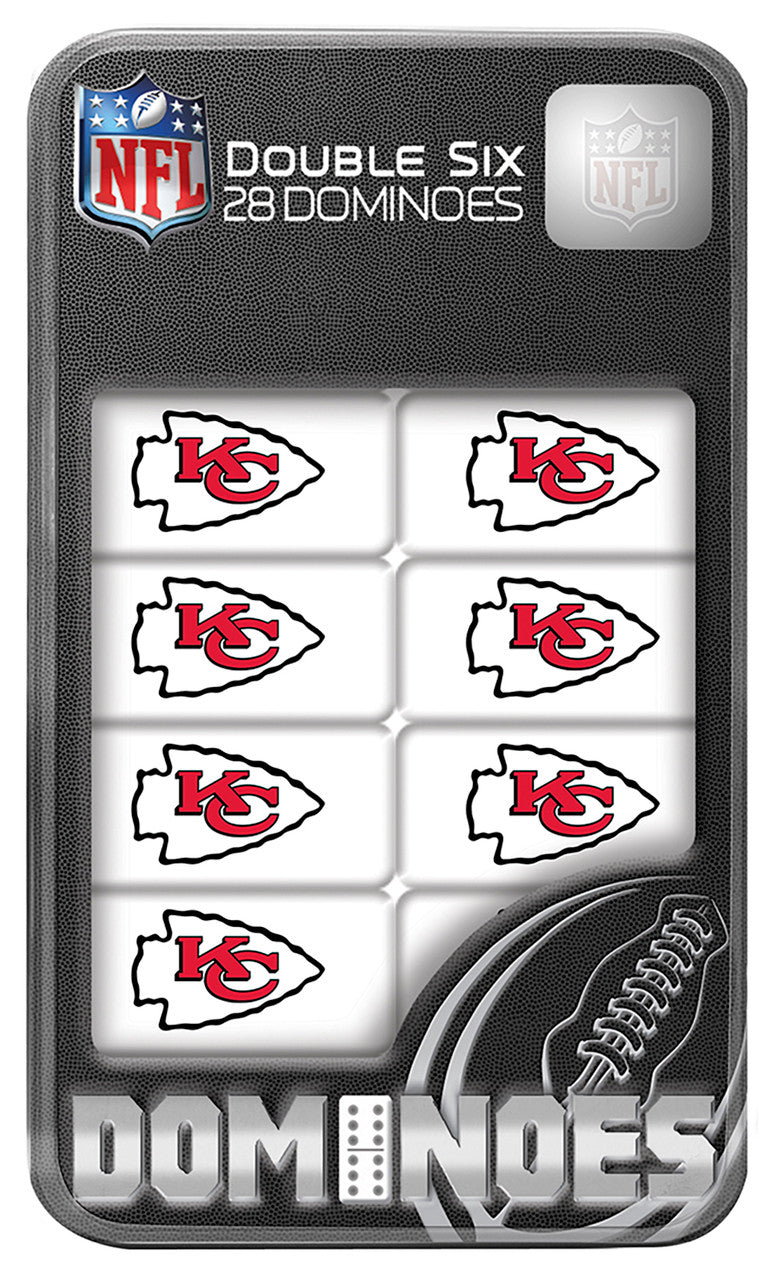 Masterpieces Puzzle Company Kansas City Chiefs Dominoes Fan Gear NFL Kansas City Chiefs
