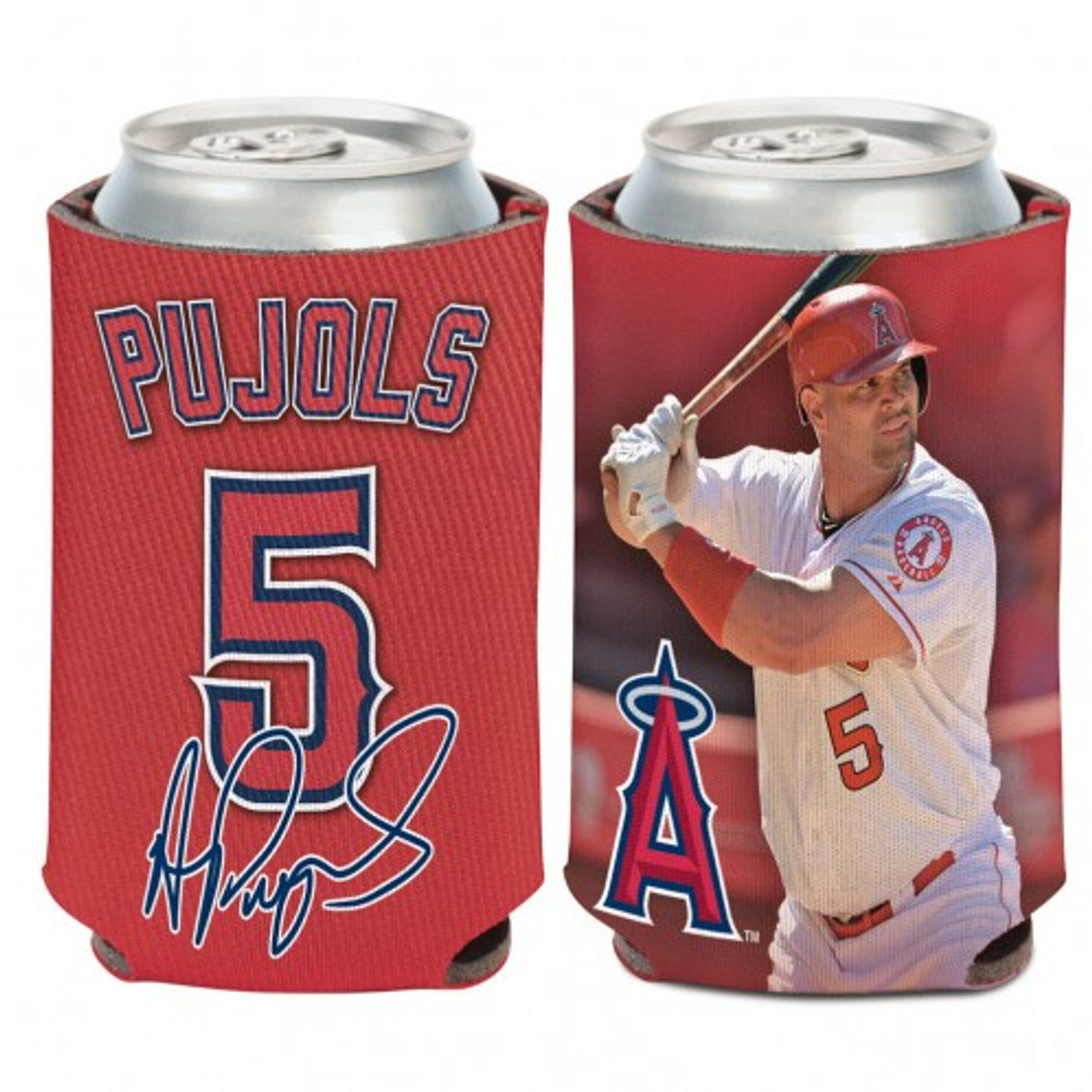 Wincraft Los Angeles Angels Albert Pujols Design Can Cooler Fan Gear MLB Los Angeles Angels