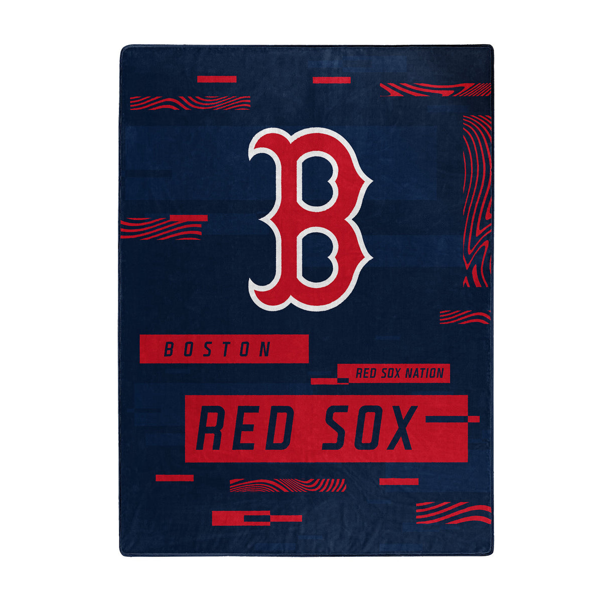 Northwest Company Boston Red Sox Raschel Digitize Design Blanket 60x80 Fan Gear MLB Boston Red Sox
