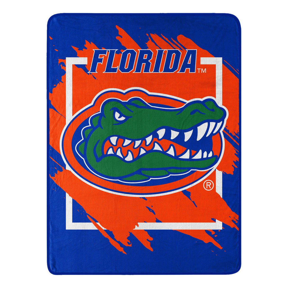 Northwest Company Florida Gators Micro Raschel Dimensional Design Blanket 46x60 Fan Gear NCAA Florida Gators