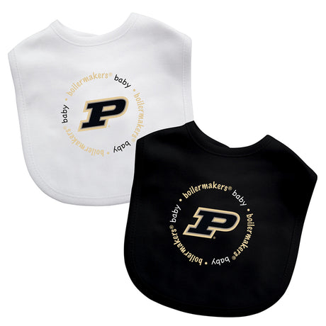 Masterpieces Puzzle Company Purdue Boilermakers 2 Pack Baby Bib Fan Gear NCAA Purdue Boilermakers