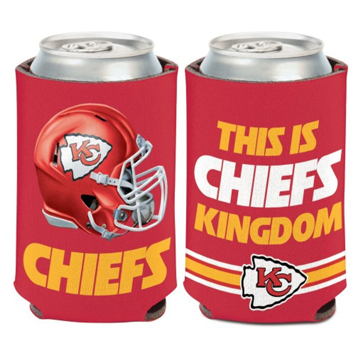 Wincraft Kansas City Chiefs Slogan Design Can Cooler Fan Gear NFL Kansas City Chiefs
