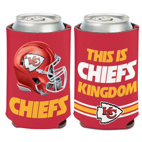 Wincraft Kansas City Chiefs Slogan Design Can Cooler Fan Gear NFL Kansas City Chiefs