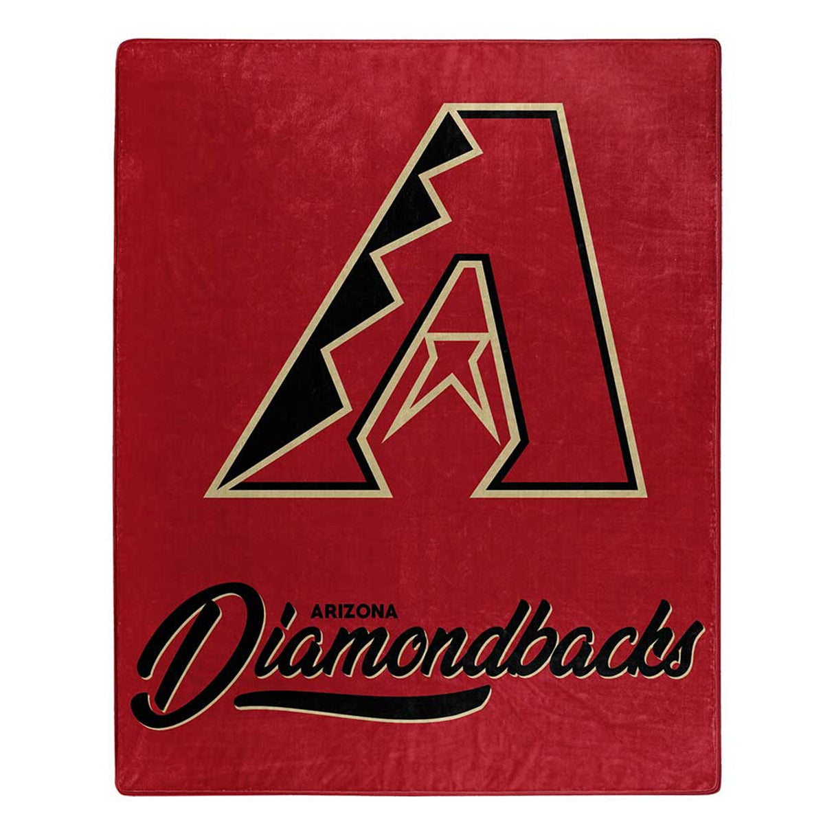 Northwest Company Arizona Diamondbacks Raschel Signature Design Blanket 50x60 Fan Gear MLB Arizona Diamondbacks