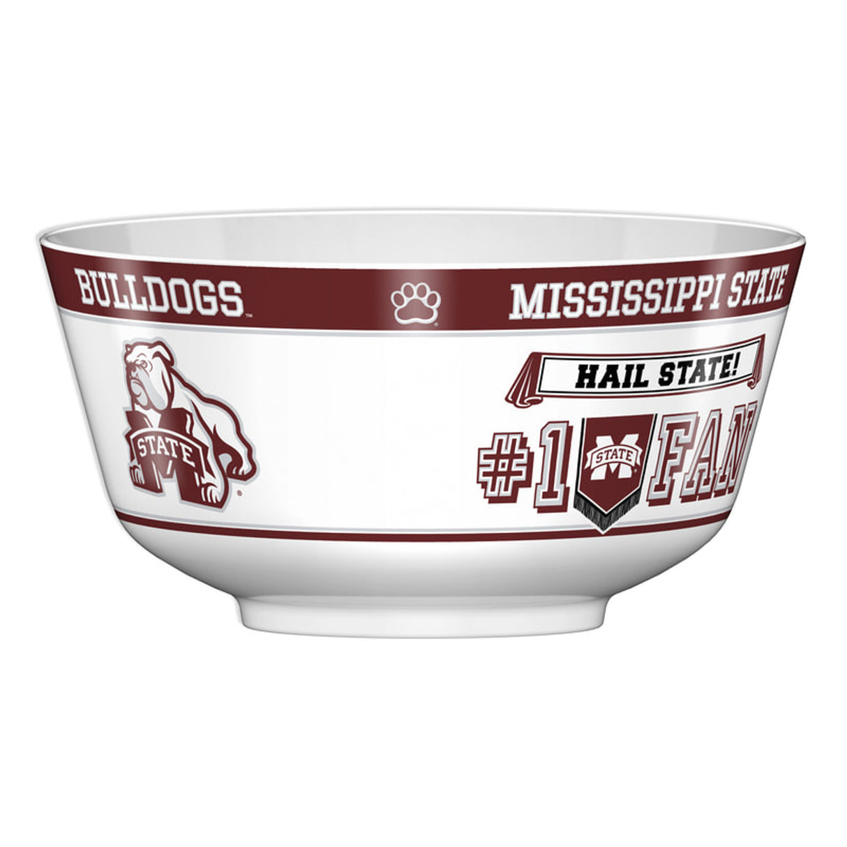 Fremont Die Mississippi State Bulldogs All JV Party Bowl Fan Gear NCAA Mississippi State Bulldogs