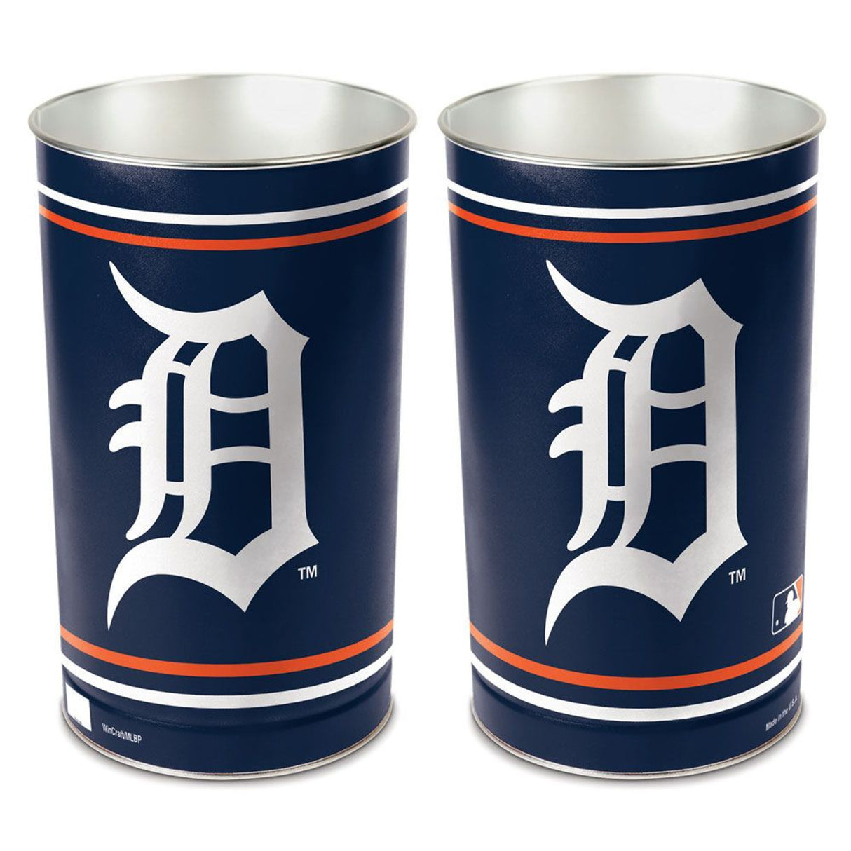 Wincraft Detroit Tigers 15 Inch Wastebasket Fan Gear MLB Detroit Tigers