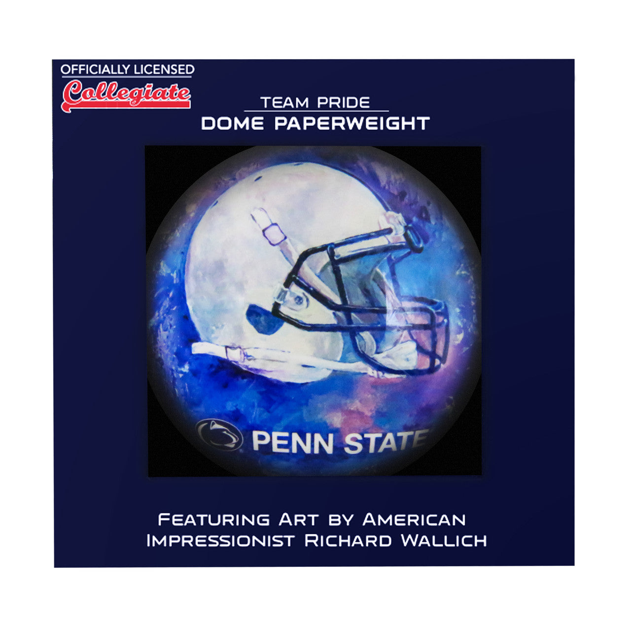Sporticulture Penn State Nittany Lions Domed Paperweight Fan Gear NCAA Penn State Nittany Lions