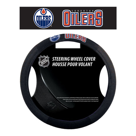 Fremont Die Edmonton Oilers Mesh Steering Wheel Cover Fan Gear NHL Edmonton Oilers