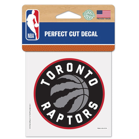 Wincraft Toronto Raptors Color Perfect Cut Decal 4x4 Fan Gear NBA Toronto Raptors