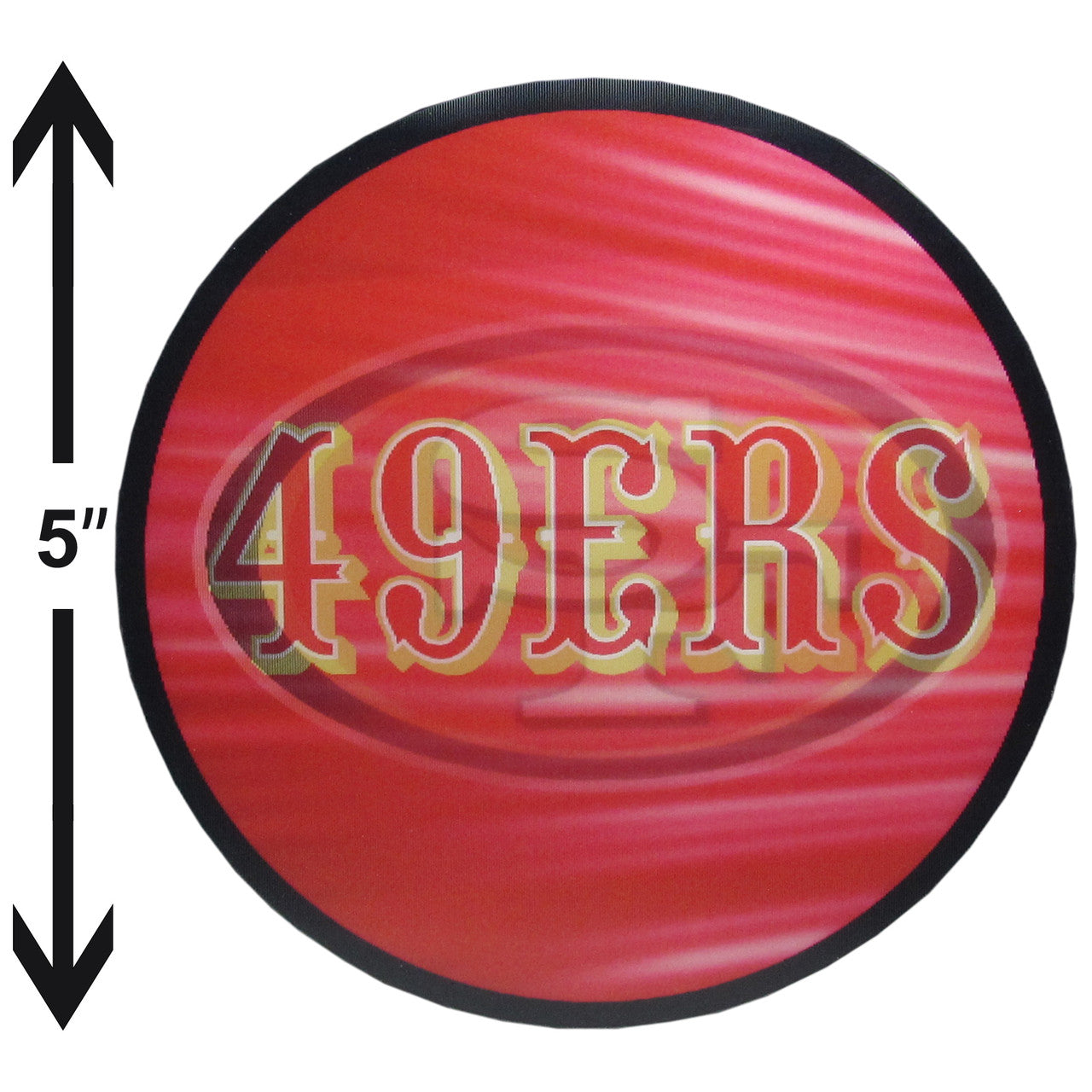 Siskiyou San Francisco 49ers Lenticular Decal Fan Gear NFL San Francisco 49ers
