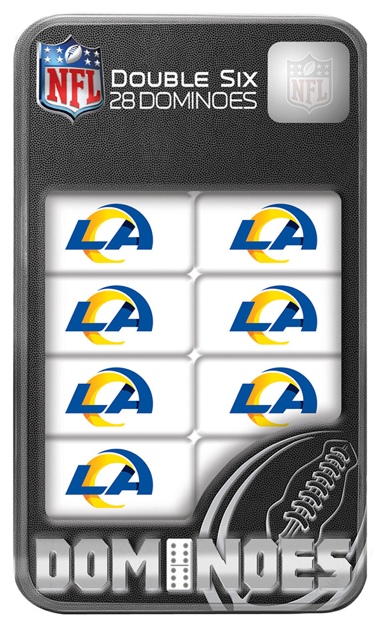 Masterpieces Puzzle Company Los Angeles Rams Dominoes Fan Gear NFL Los Angeles Rams