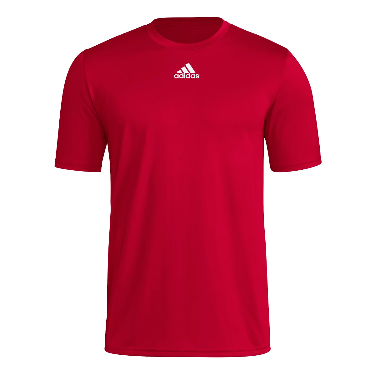 adidas Men's Short Sleeve Pregame Badge of Sport T-Shirt Tall Mens Apparel Shirts & Tops