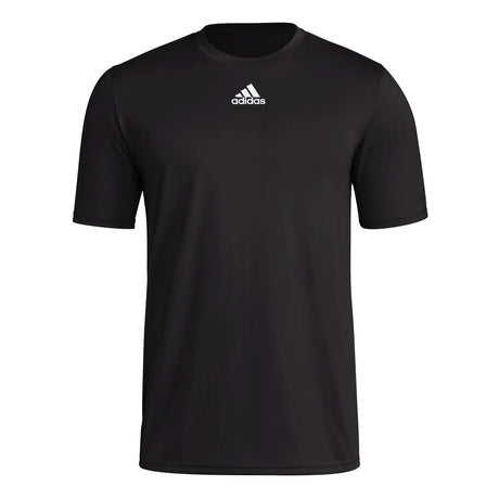 adidas Men's Short Sleeve Pregame Badge of Sport T-Shirt Tall Mens Apparel Shirts & Tops