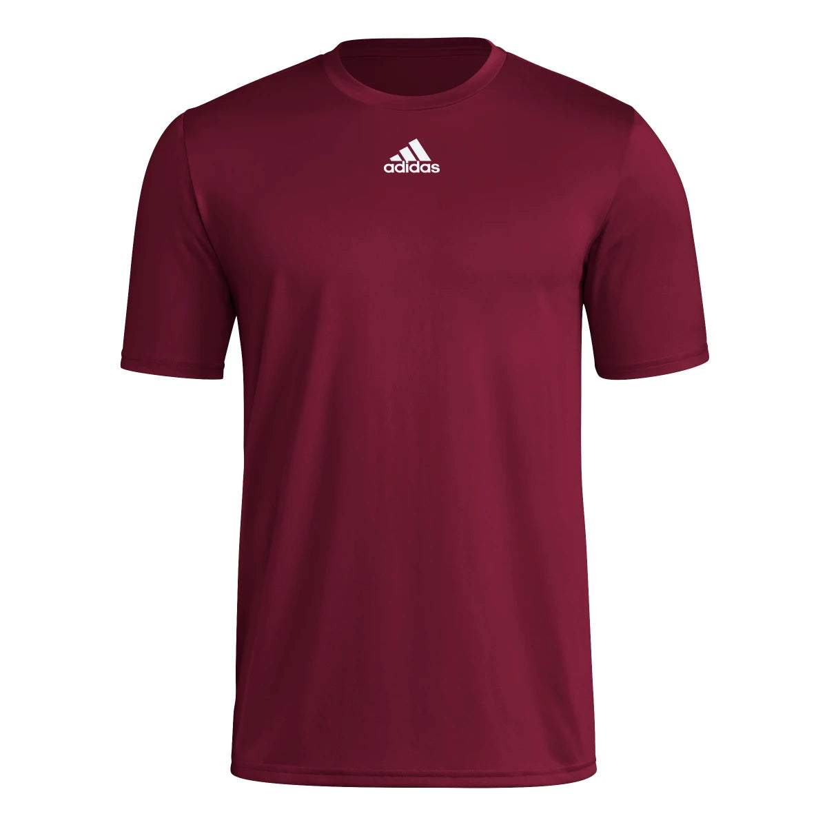 adidas Men's Short Sleeve Pregame Badge of Sport T-Shirt Tall Mens Apparel Shirts & Tops