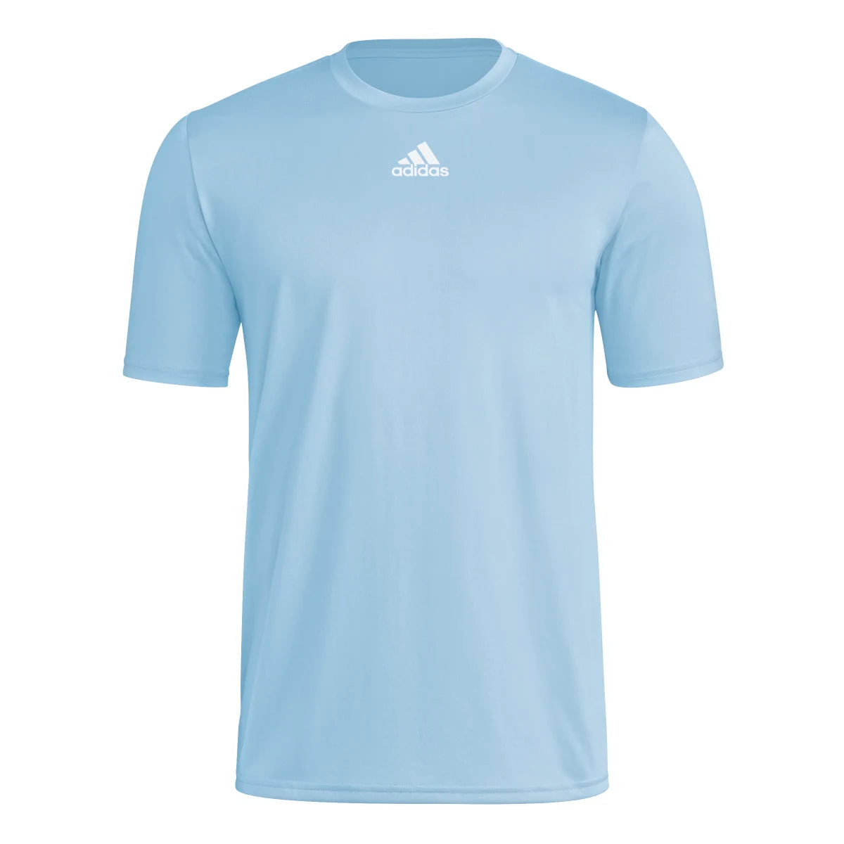 adidas Men's Short Sleeve Pregame Badge of Sport T-Shirt Tall Mens Apparel Shirts & Tops