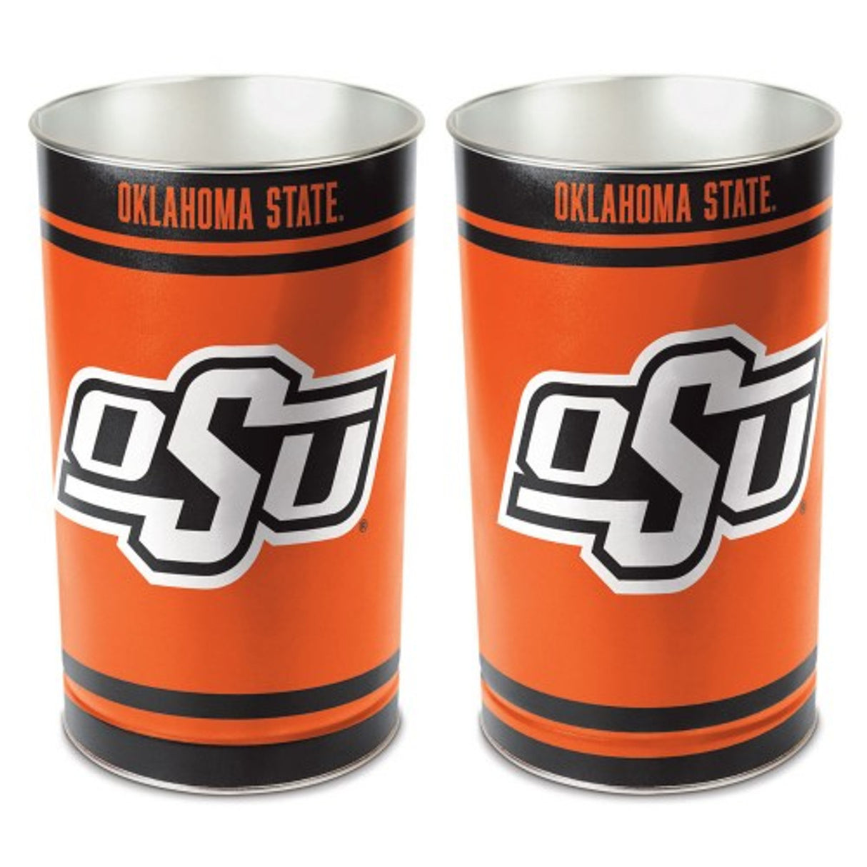 Wincraft Oklahoma State Cowboys 15 Inch Wastebasket Fan Gear NCAA Oklahoma State Cowboys