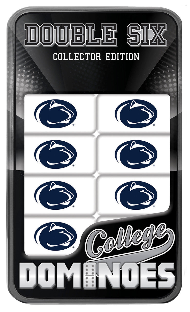 Masterpieces Puzzle Company Penn State Nittany Lions Dominoes - Special Order Fan Gear NFL Penn State Nittany Lions