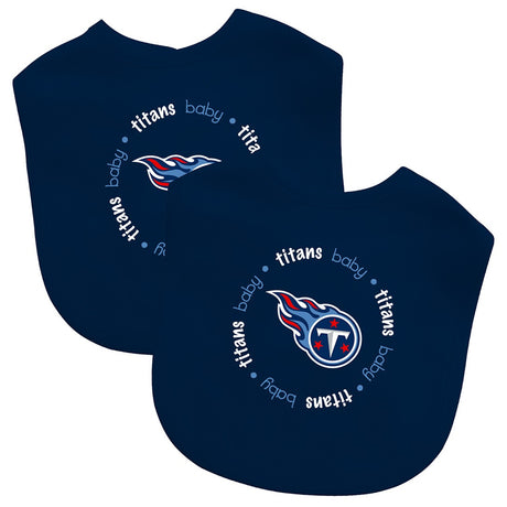 Masterpieces Puzzle Company Tennessee Titans 2 Pack Baby Bib Fan Gear NFL Tennessee Titans